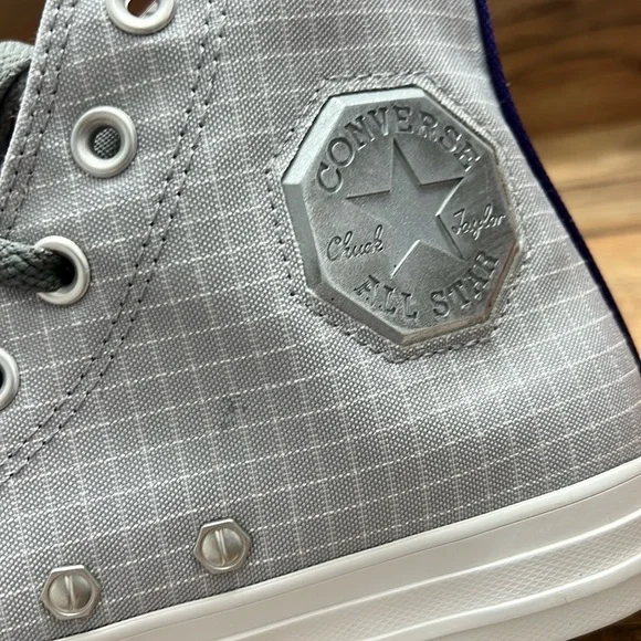 Converse Gray High-Tops - Picture 6 of 10